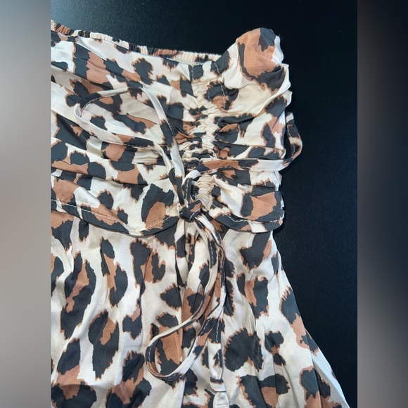 Aerie Silk Feel Cheetah print Skirt Size XS EUC - Picture 3 of 6